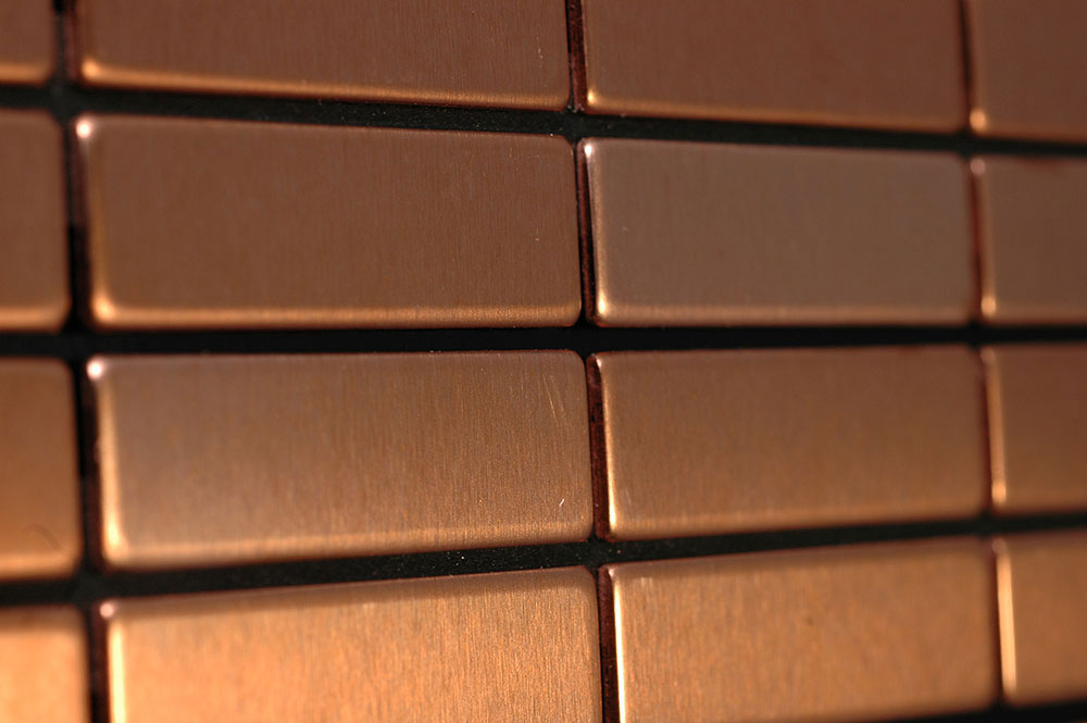 Cabin copper tile