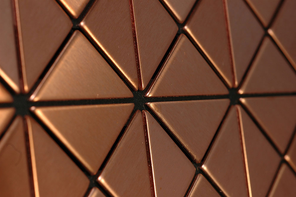 Deco copper tile