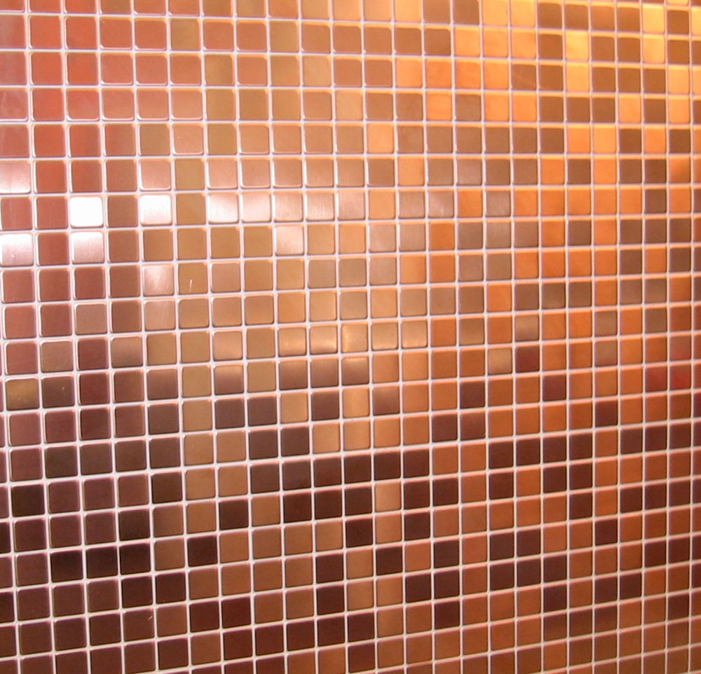 Mosaic copper tile