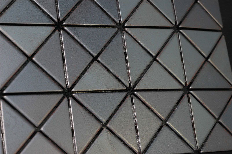 Deco titanium raw steel tile