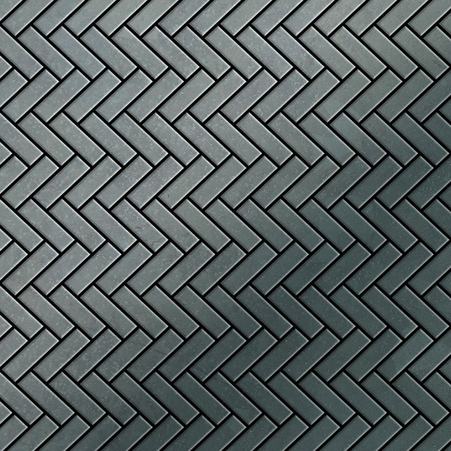 Herringbone raw steel