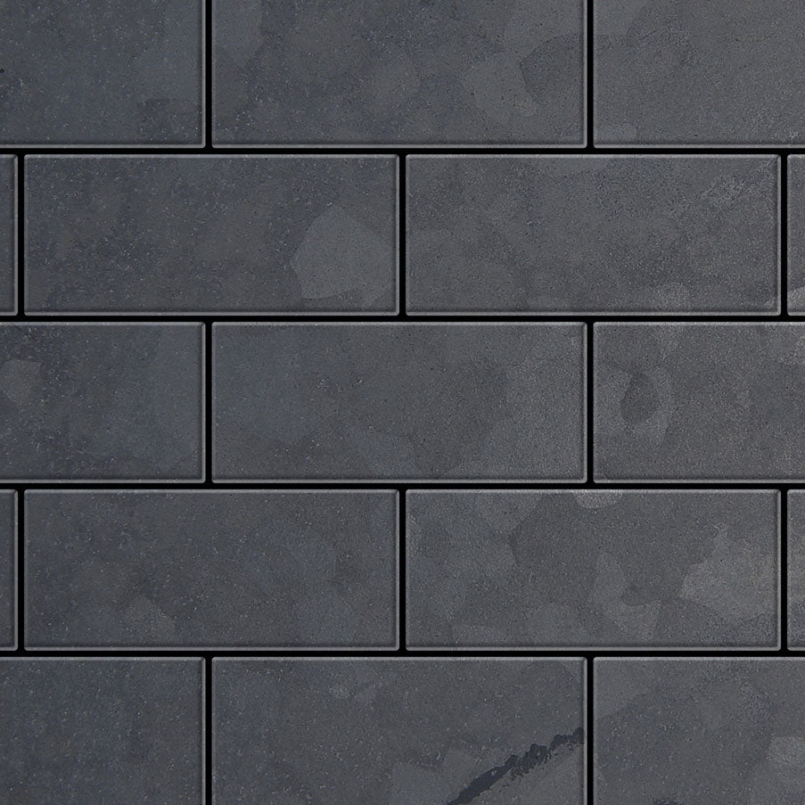 Subway raw steel tile