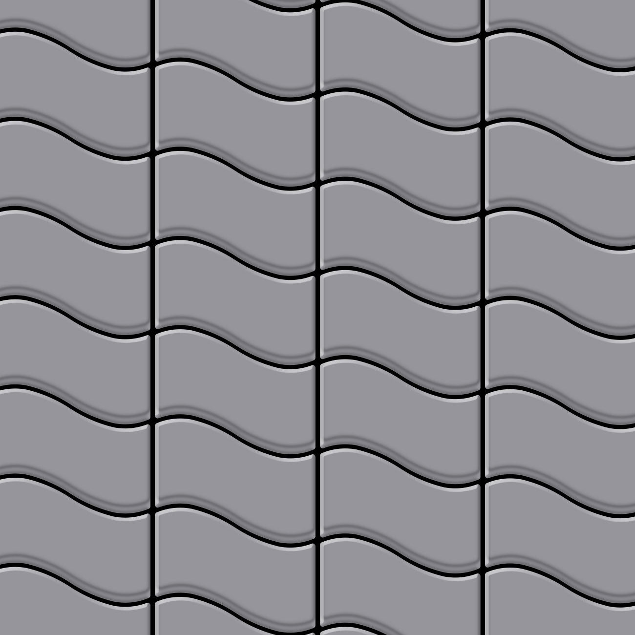 Flux stainless steel tile