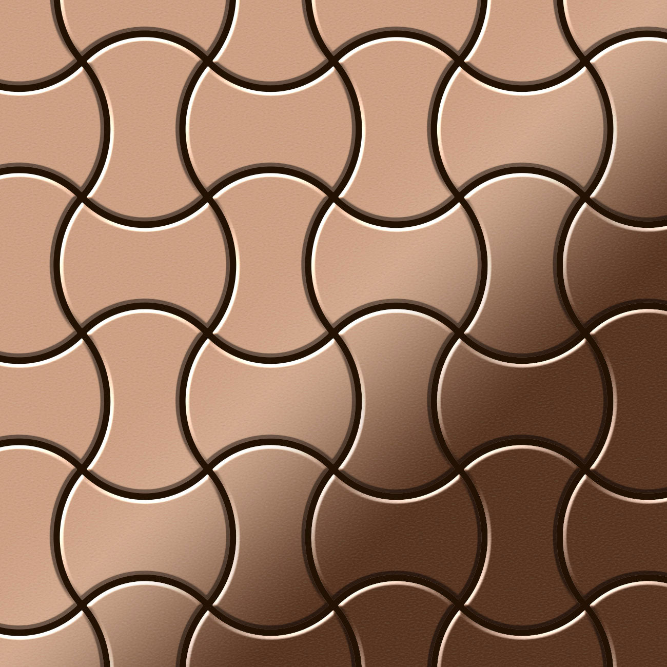 Infinit copper tile