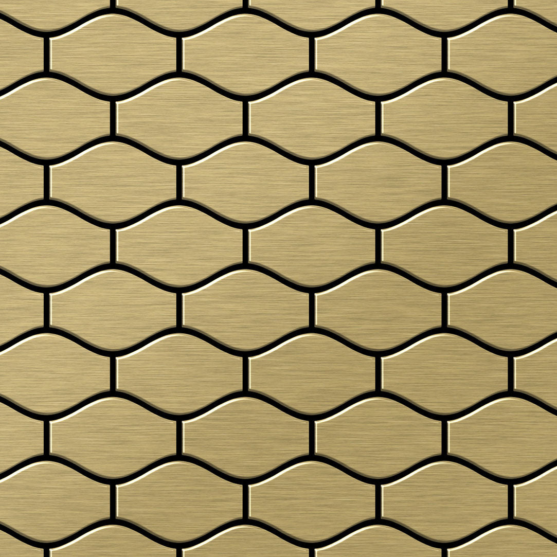 Karma titanium gold tile