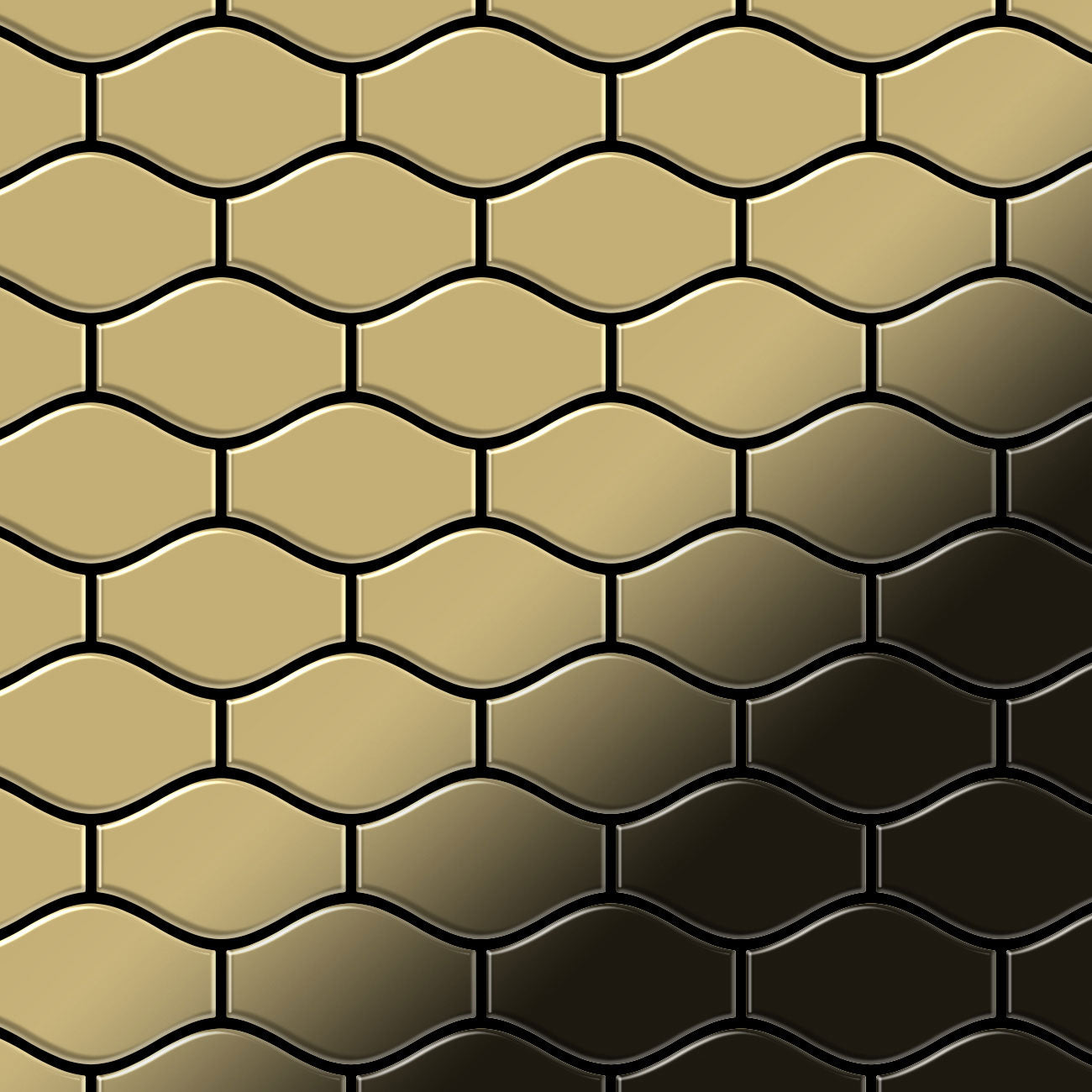 Karma titanium gold tile