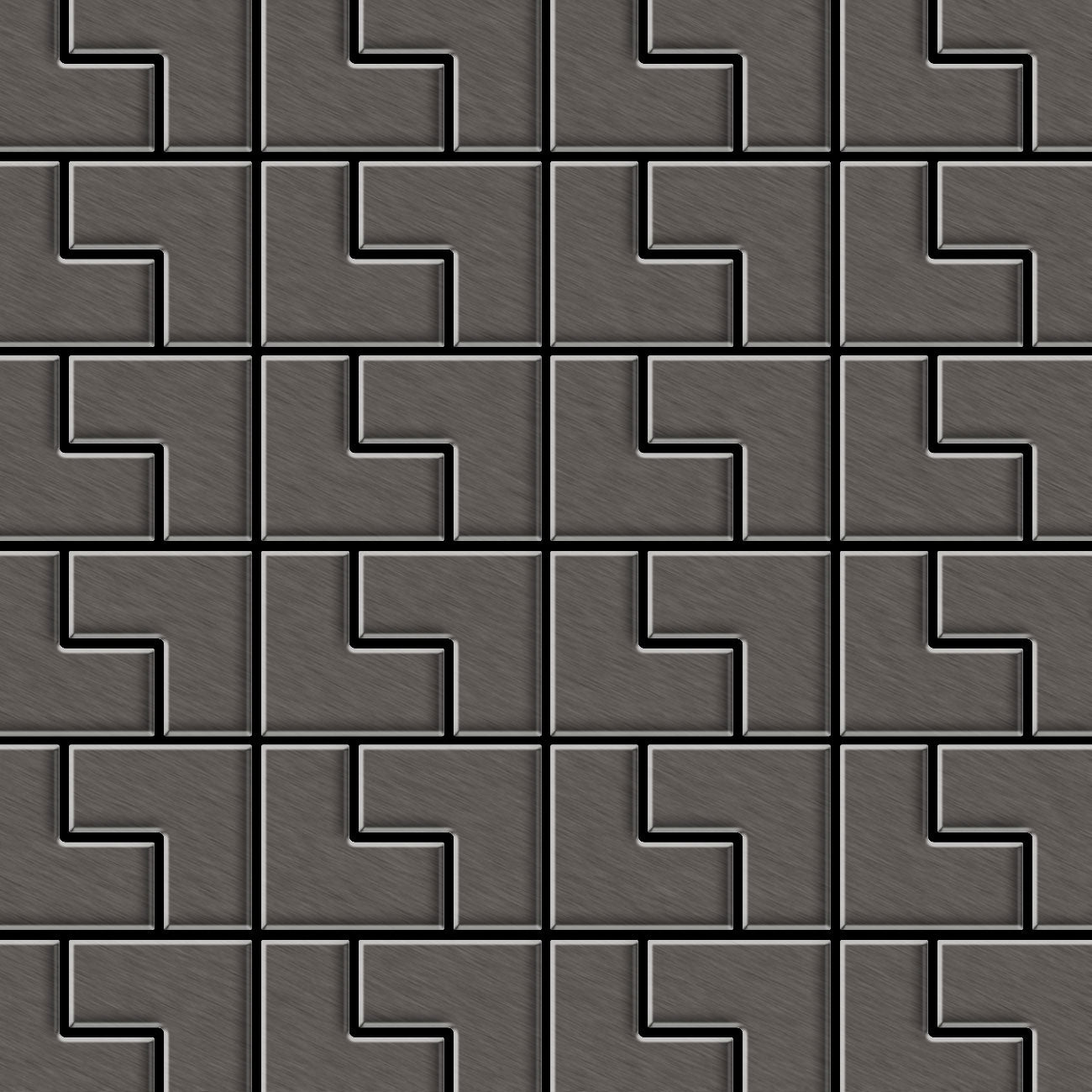 Kink titanium smoke tile