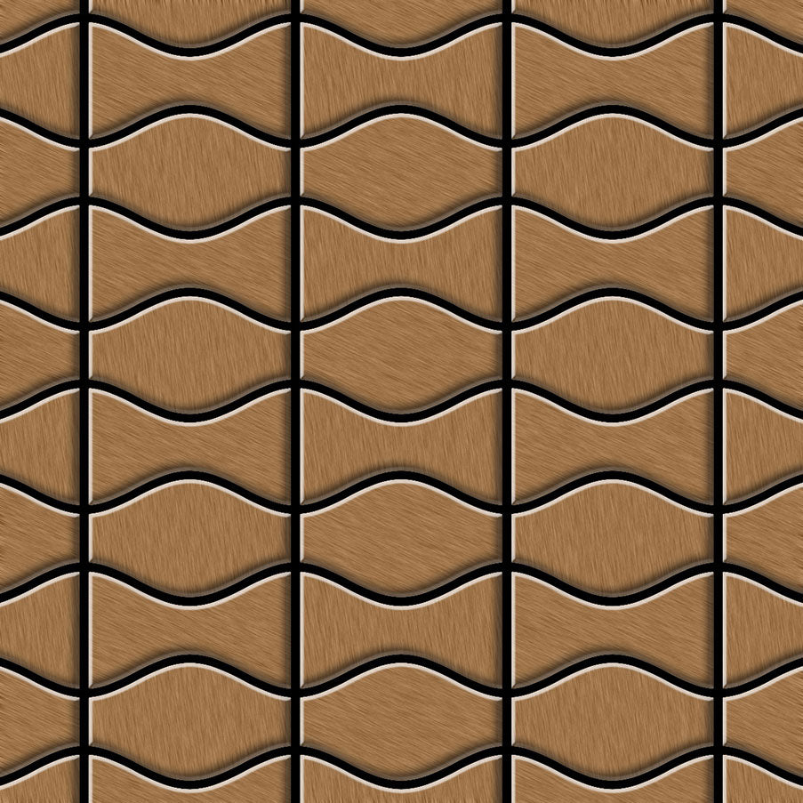 Kismet & Karma titanium amber tile