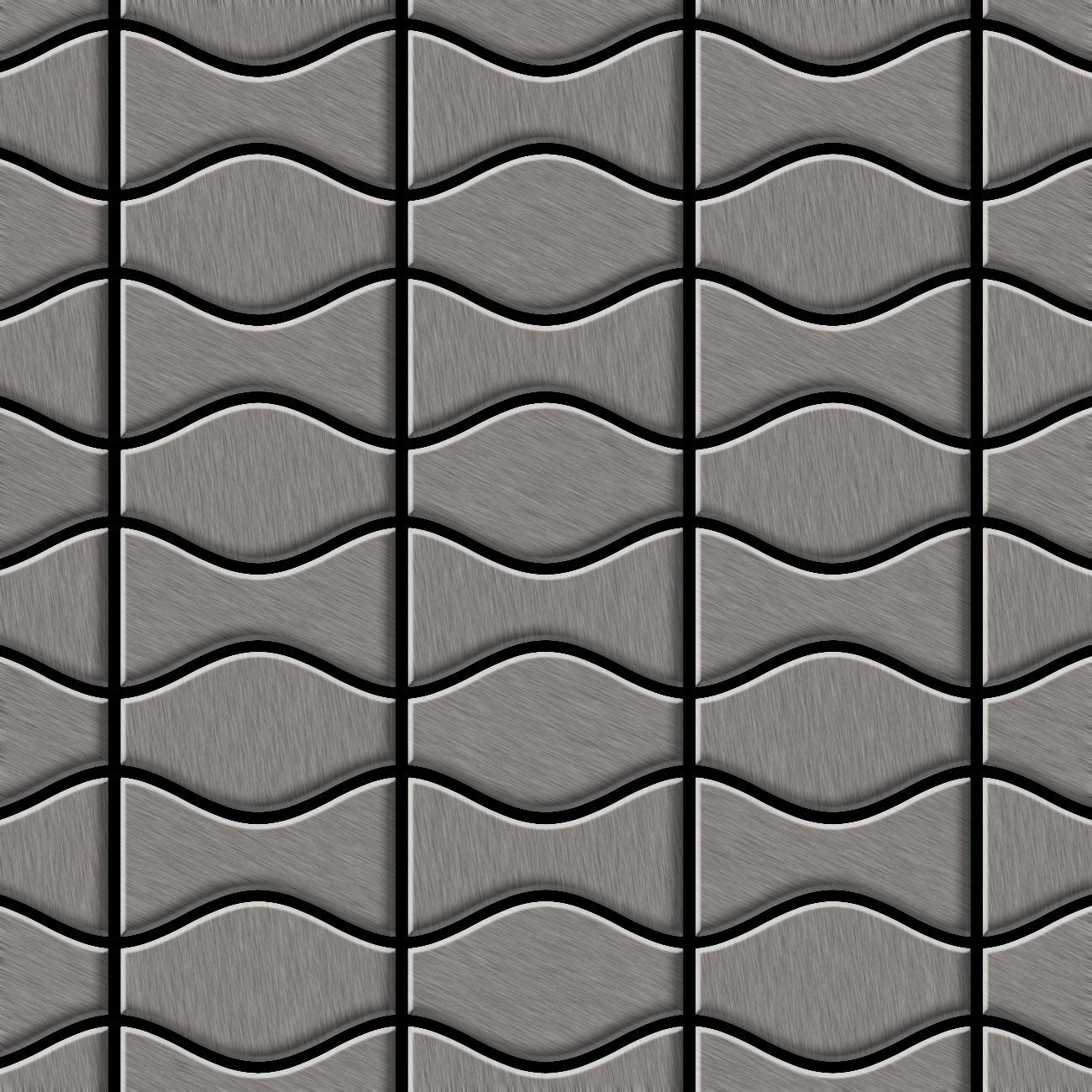 Kismet & Karma titanium smoke tile