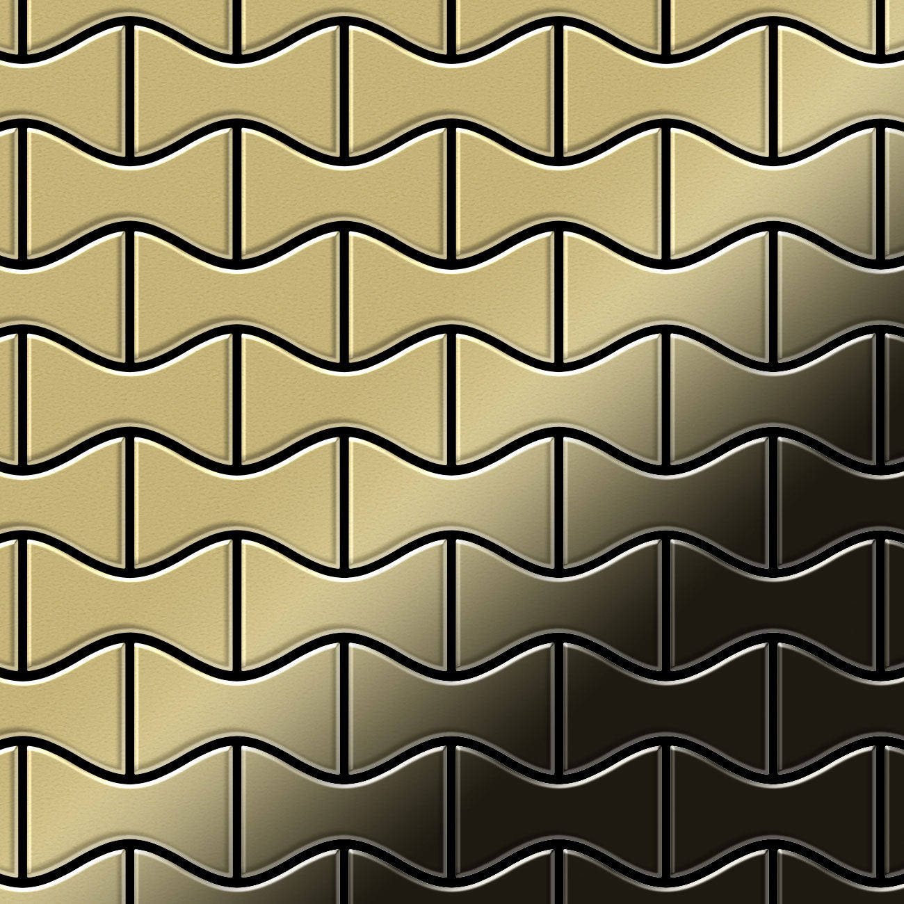 Kismet brass tile