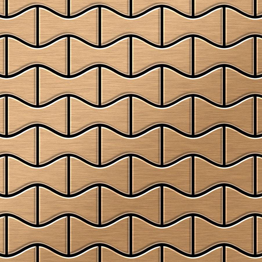 Kismet titanium amber tile