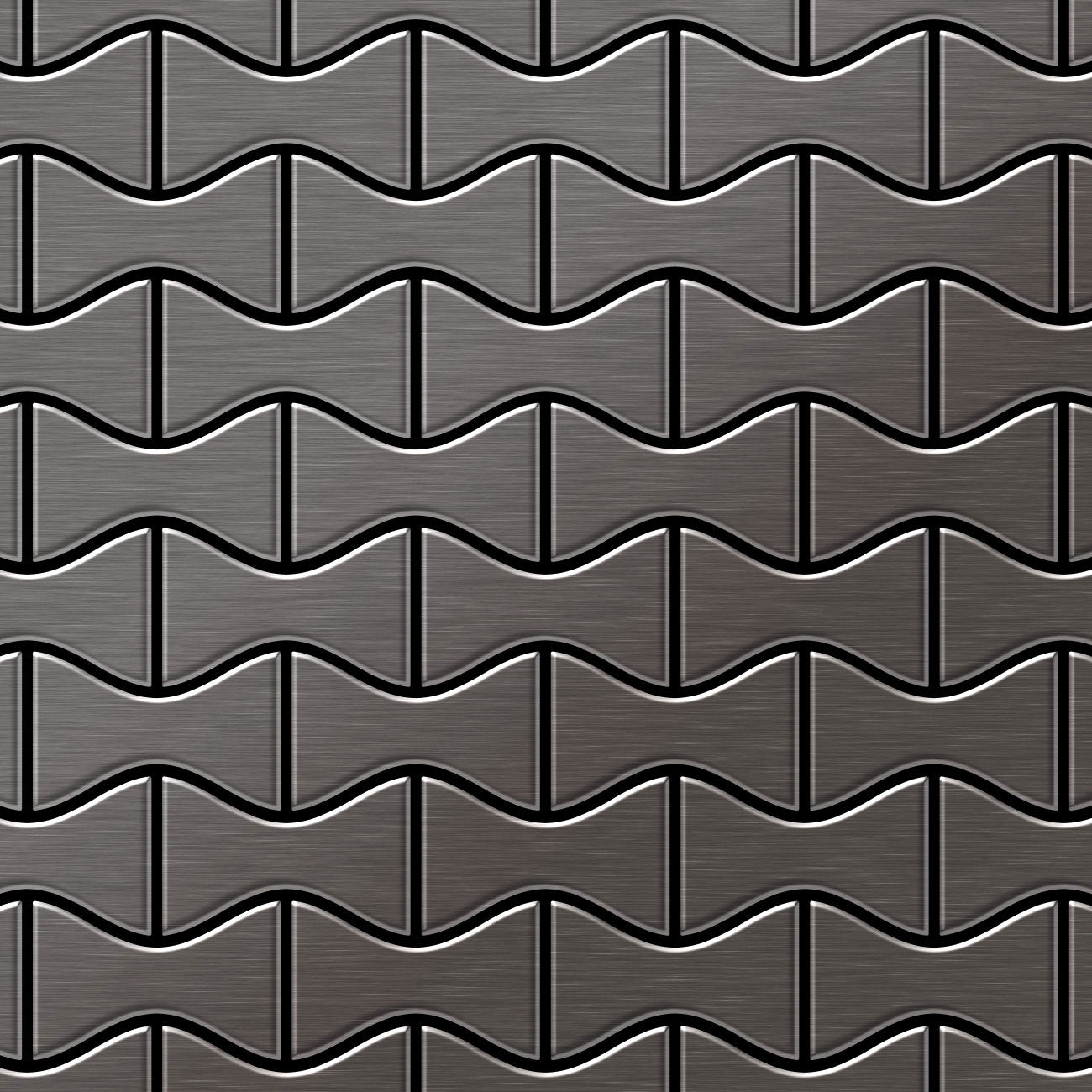 Kismet titanium smoke tile