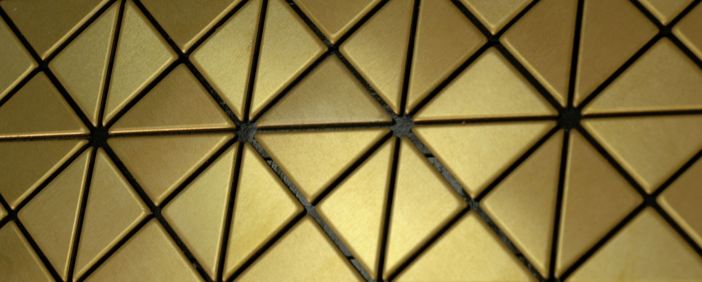 Deco titanium gold tile