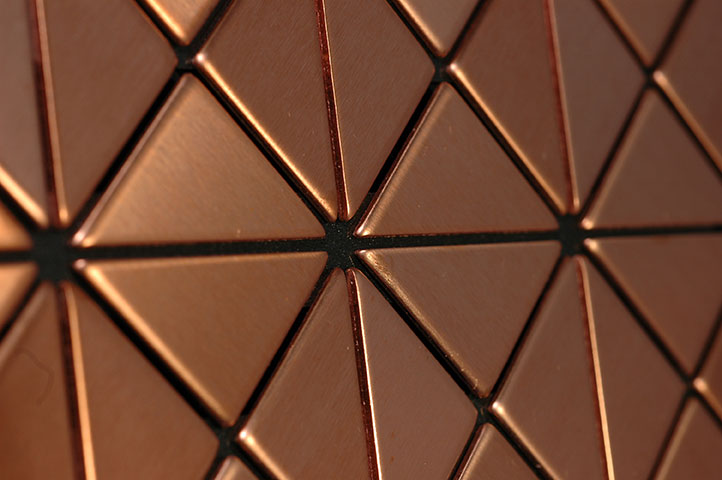 Deco titanium amber tile