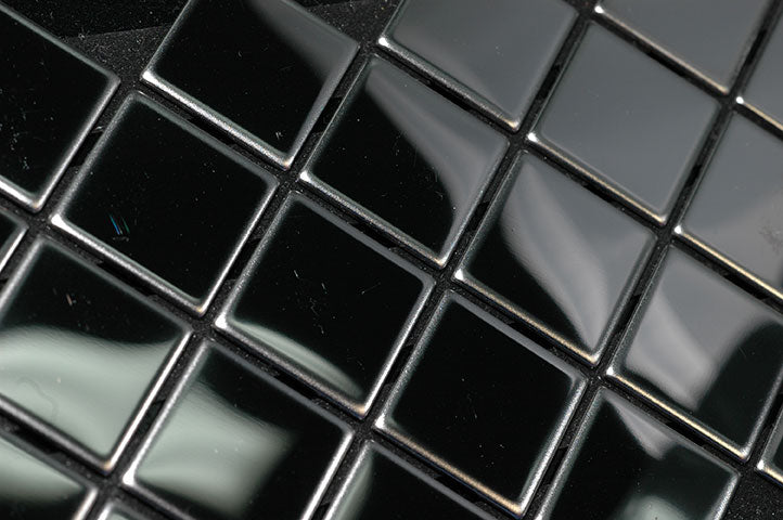 Diamond titanium smoke tile