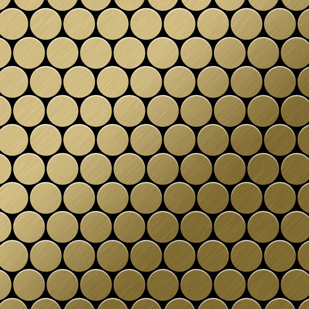 Dollar titanium gold tile