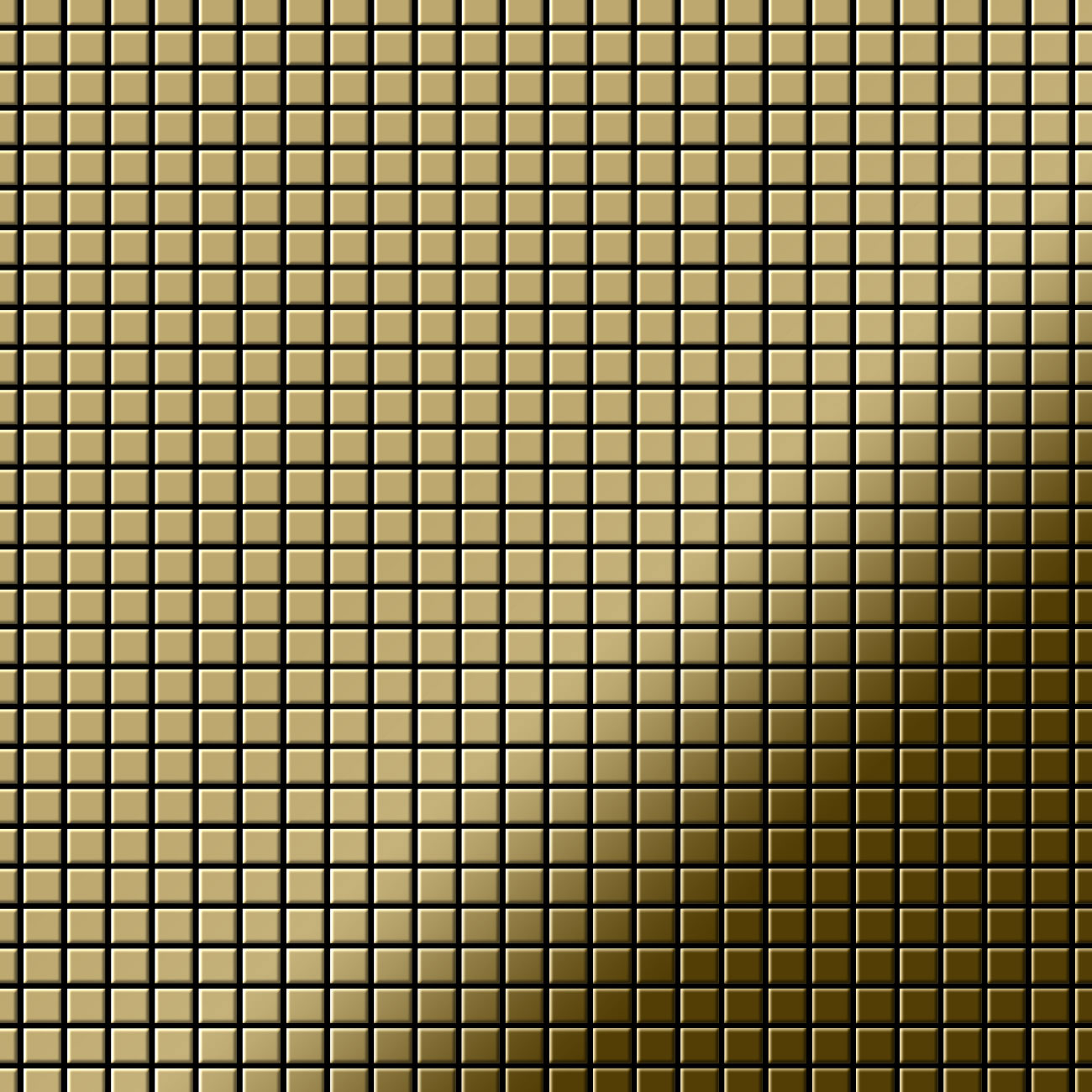 Glomesh titanium gold tile