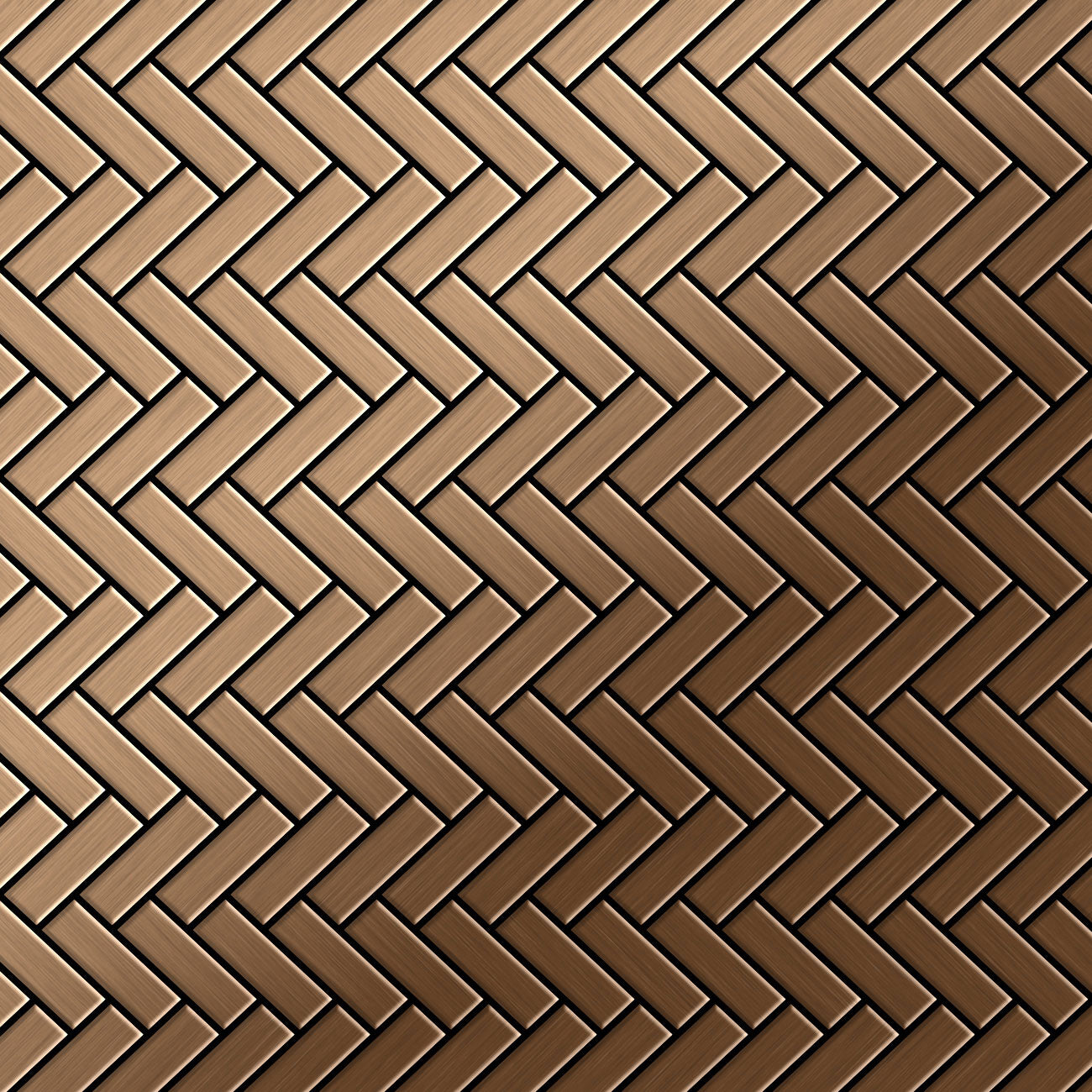 Herringbone titanium amber tile