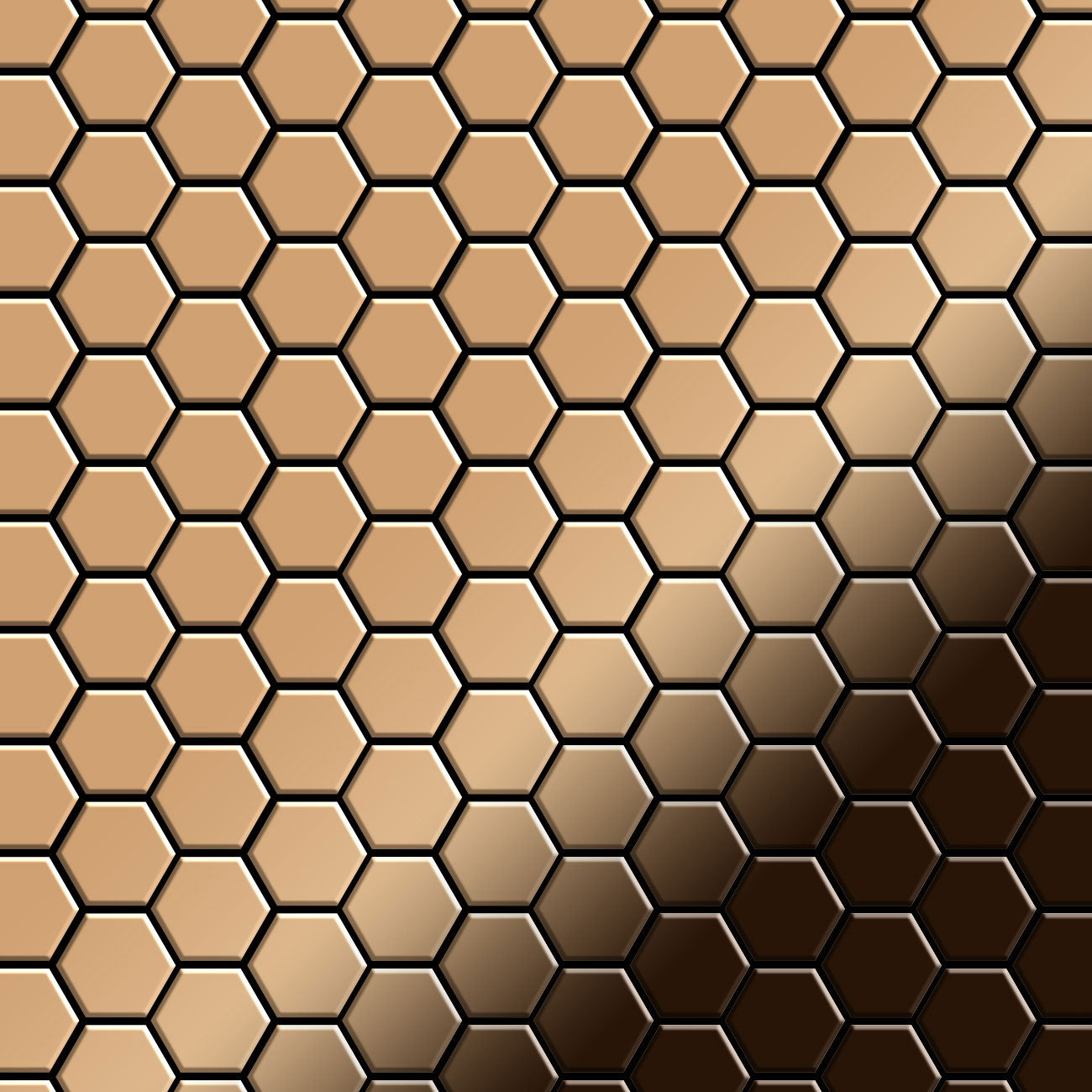 Honey titanium amber tile