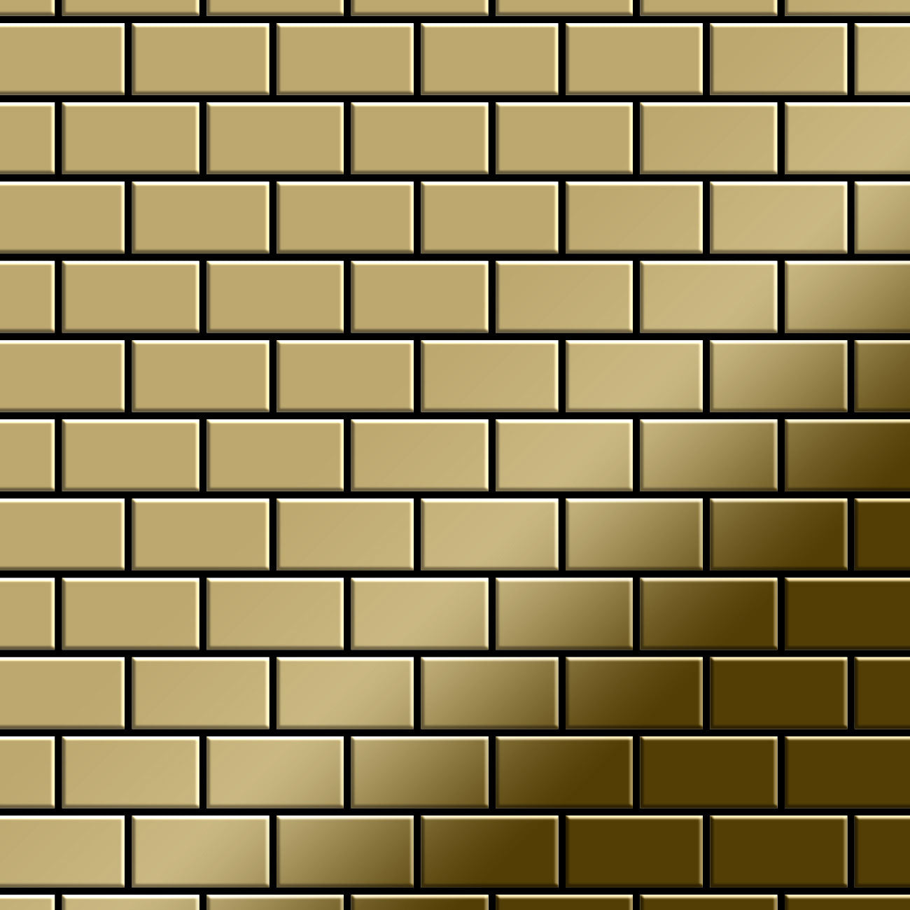 House titanium gold tile