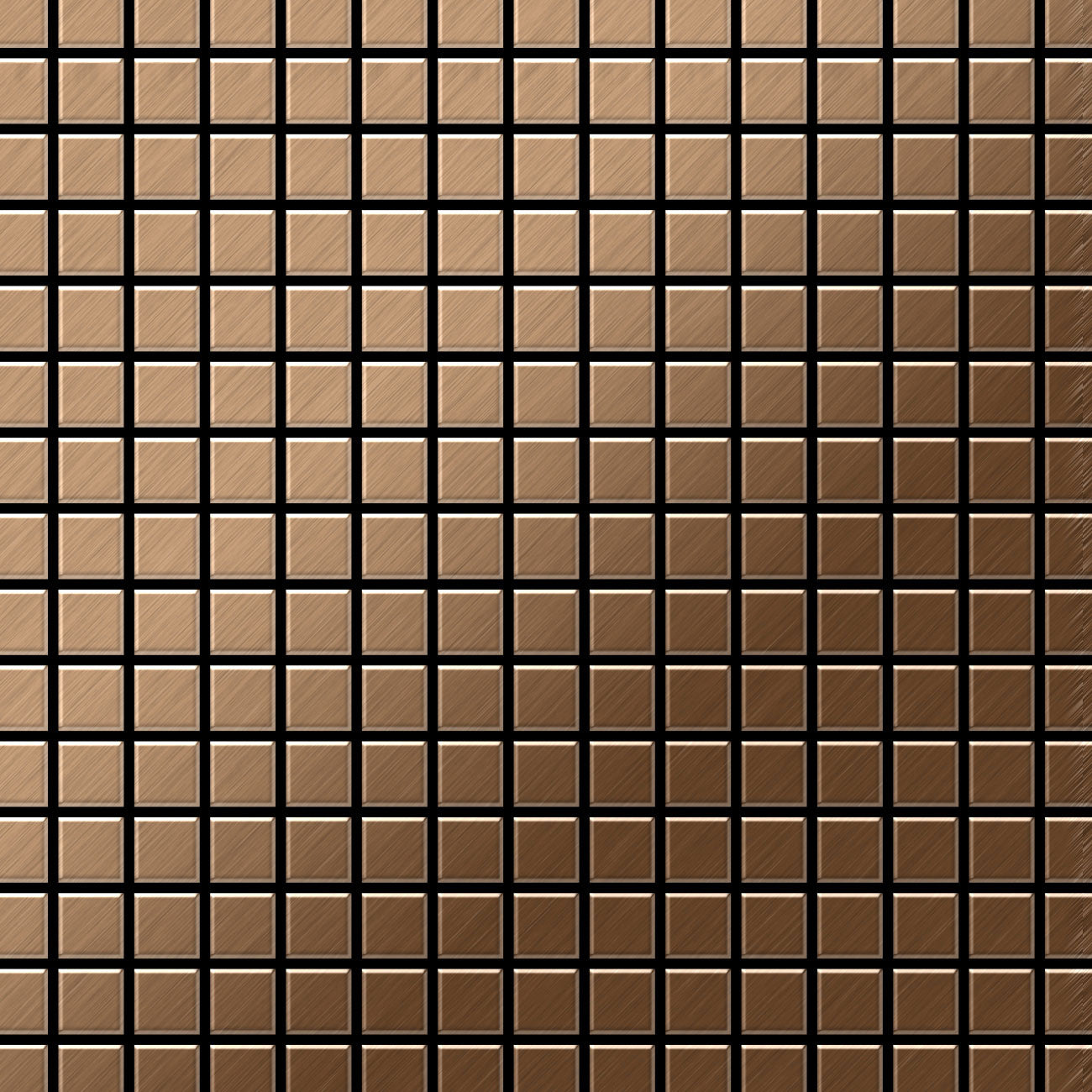 Mosaic titanium amber tile