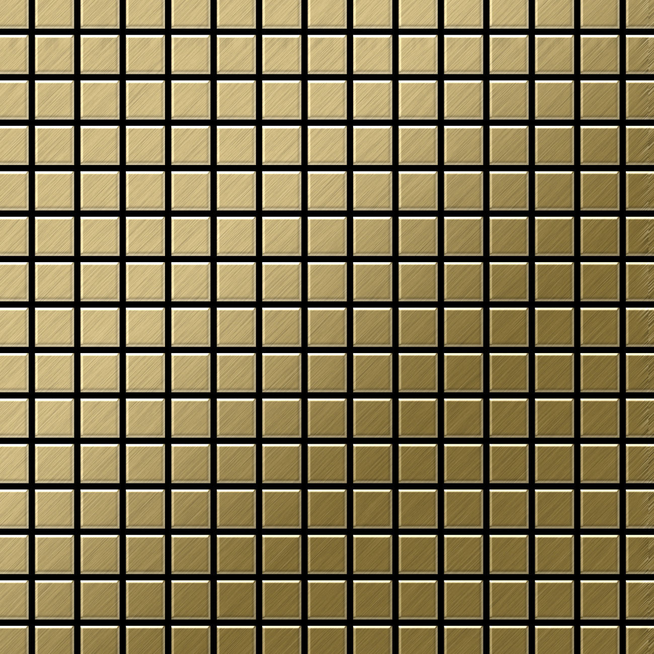 Mosaic titanium gold tile