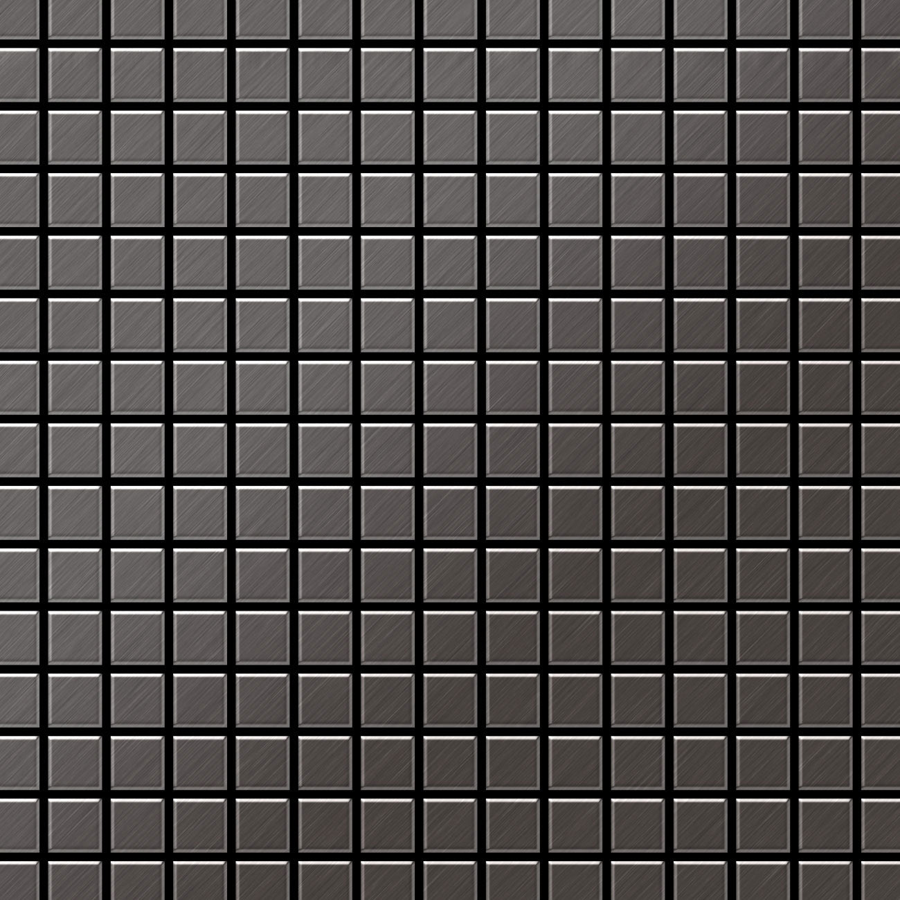 Mosaic titanium smoke tile