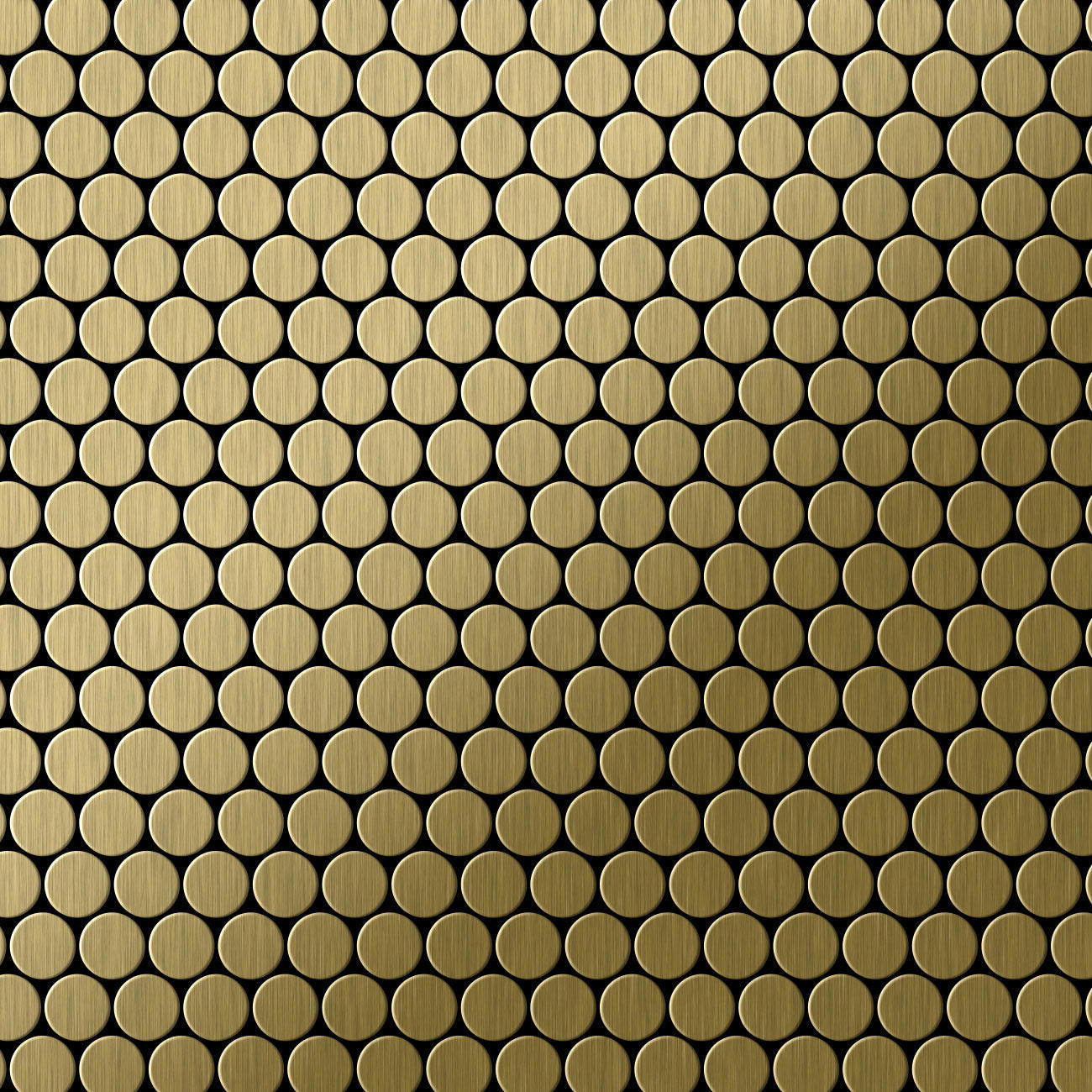 Penny titanium gold tile