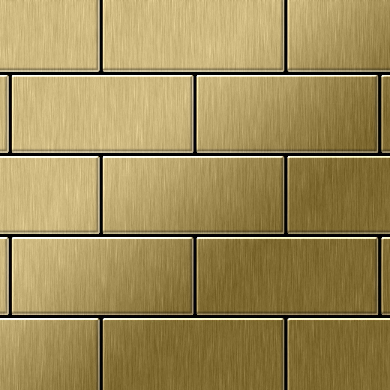 Subway titanium gold tile