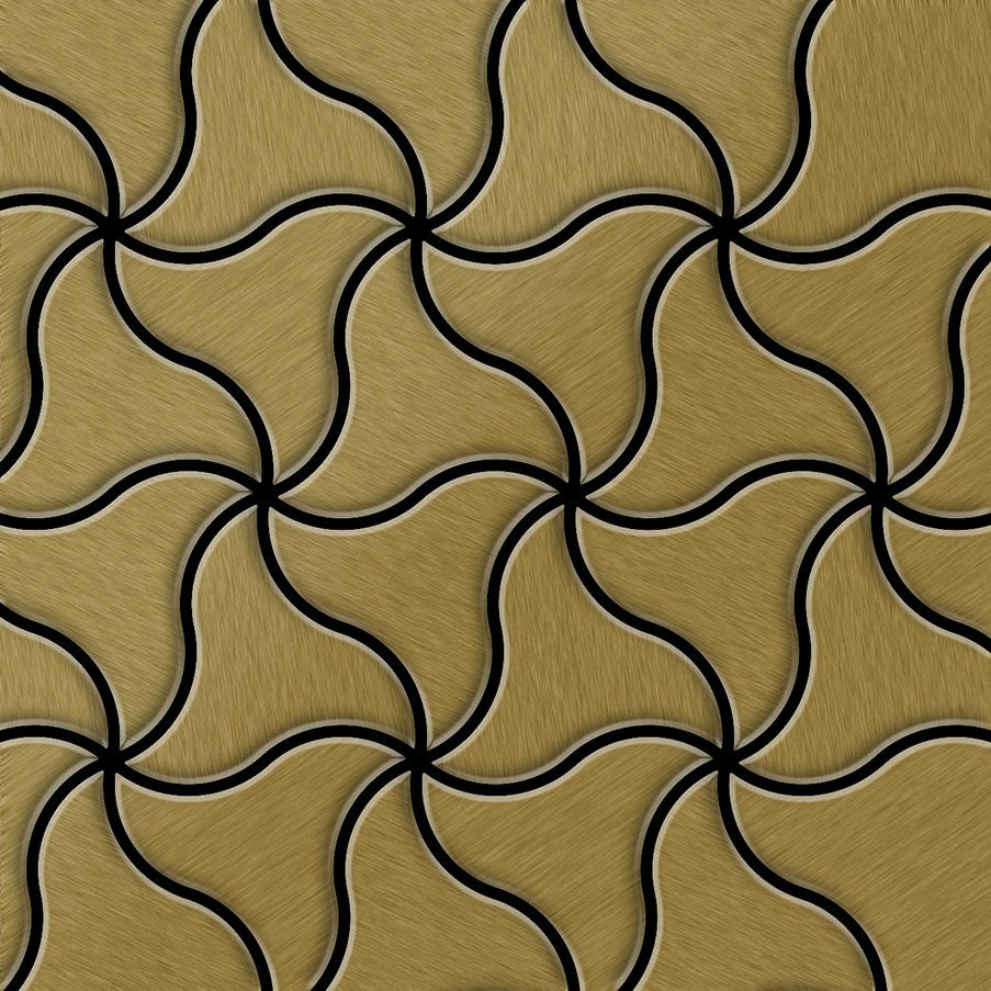 Ninja titanium gold tile