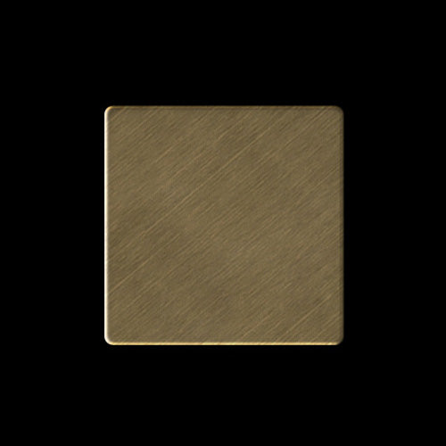 Cinquanta brass tile