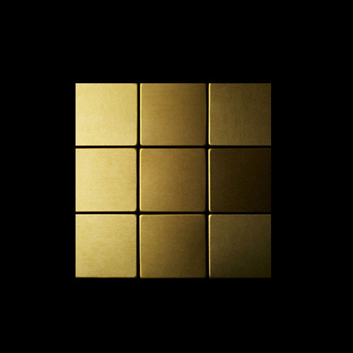 Attica brass tile