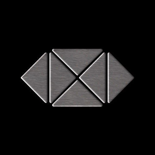 Deco titanium smoke tile