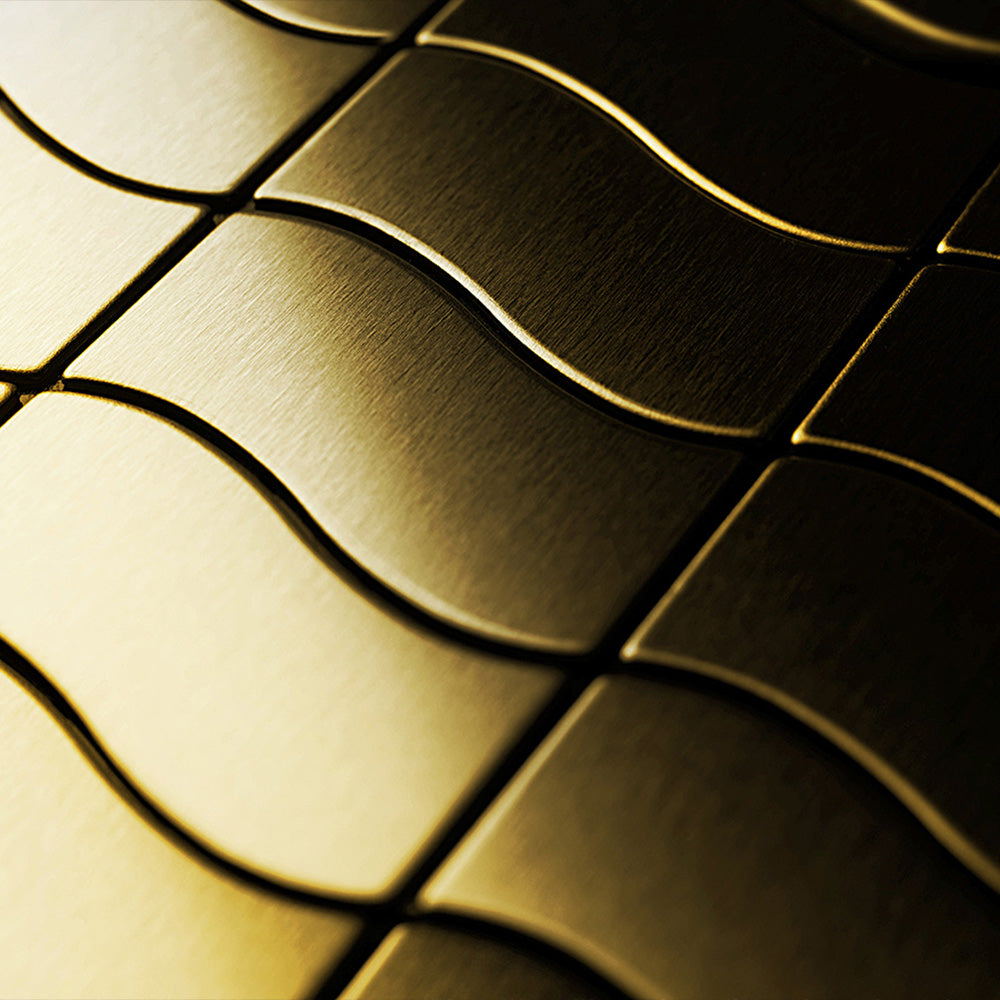 Flux brass tile