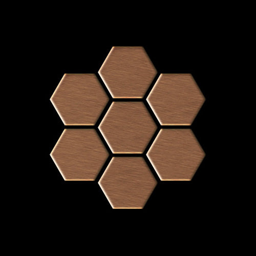 Honey titanium smoke tile