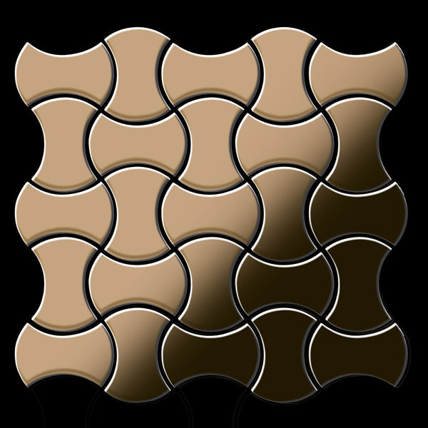 Infinit titanium amber tile