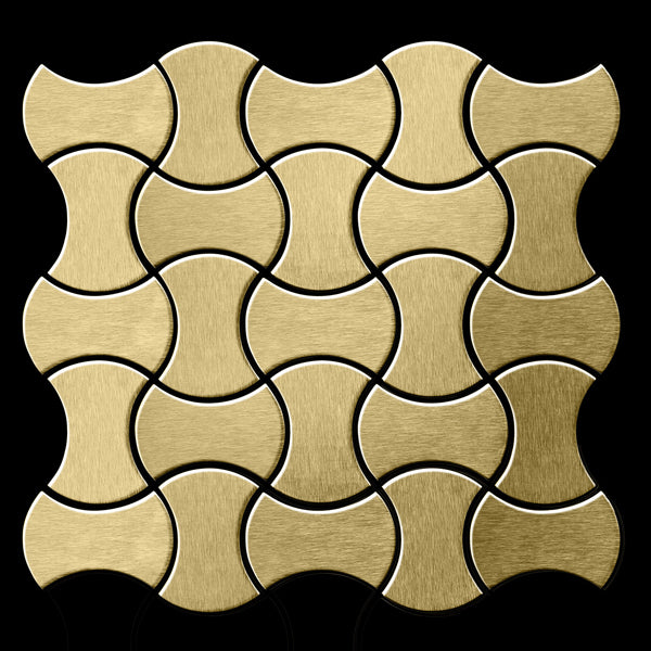 Infinit titanium gold tile