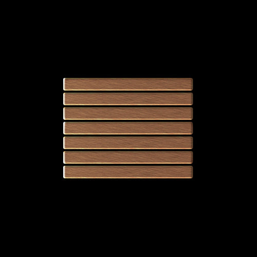 Linear copper tile