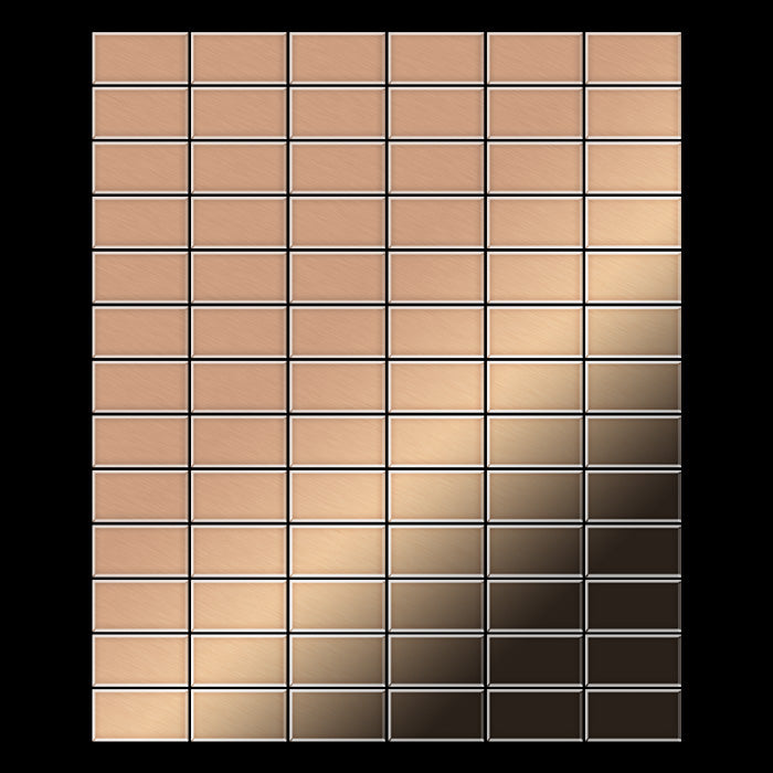 Bauhaus copper tile