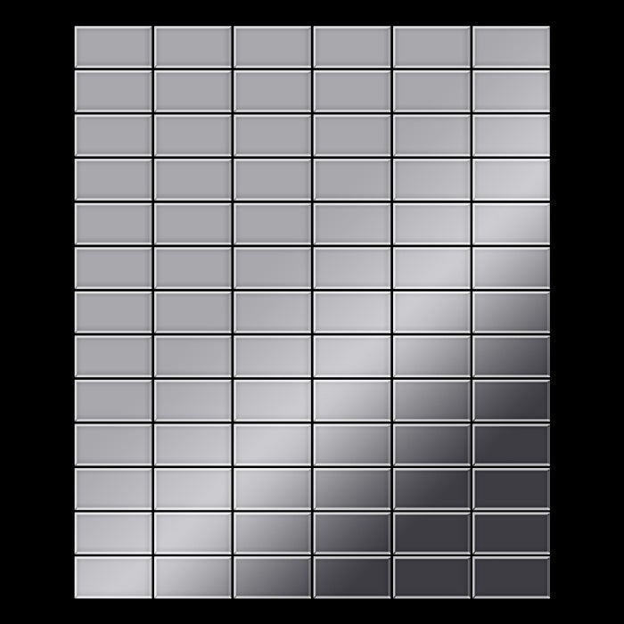 Bauhaus stainless steel tile