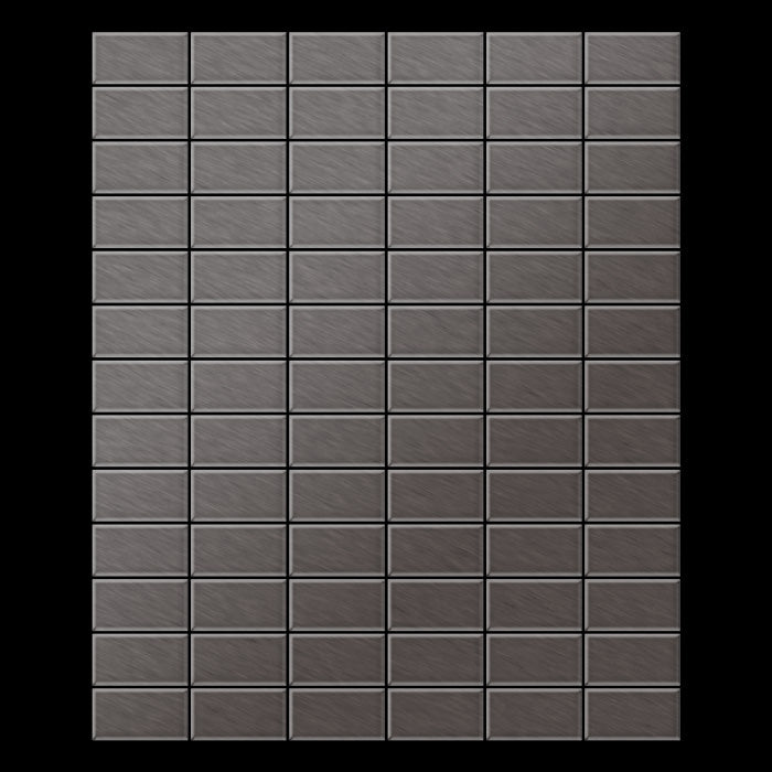 Bauhaus titanium smoke tile