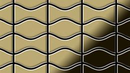 Kismet & Karma brass tile