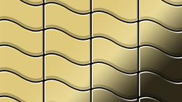 Flux brass tile