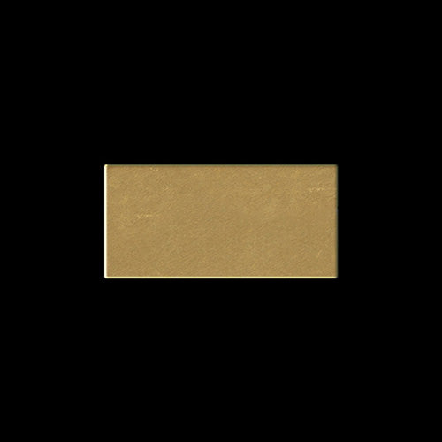 Subway brass tile